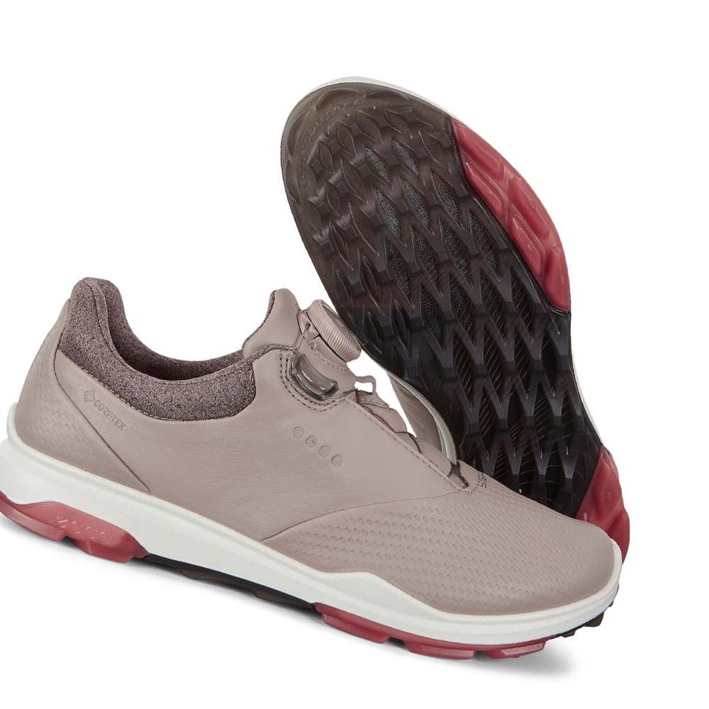 Women's Ecco Biom Hybrid 3 Boa Golf Shoes Grey | Canada 127HAP